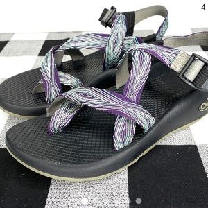 Chaco Z2 Yampa pixel weave sandals